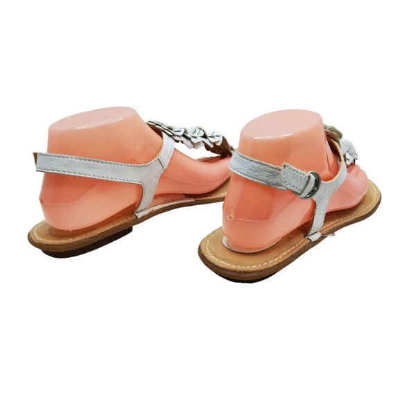 b.o.c. born concept womens leather slingback buckle adjustable sandals - Picture 6 of 8